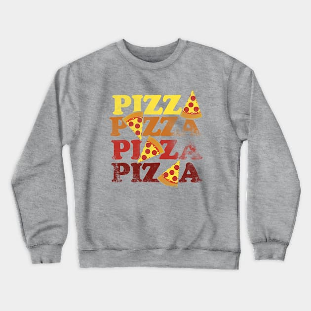 Pizza Lover Crewneck Sweatshirt by bubbsnugg